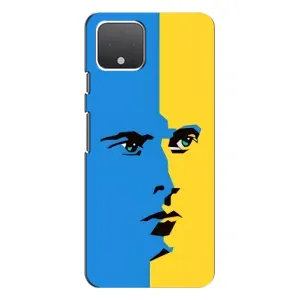 Украинские Чехлы для Google Pixel 4 XL с картинкой УПА (AlphaPrint) (Степан Бандера)