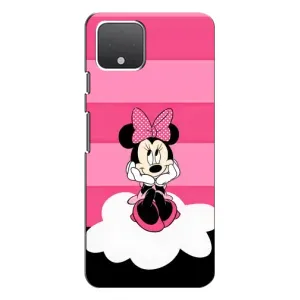 Эксклюзивный чехол для Google Pixel 4 (AlphaPrint - Мультяшные) (Девочка Maus)