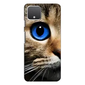 Чехлы с Котиками для Google Pixel 4 (VPrint) (Глаз кота)