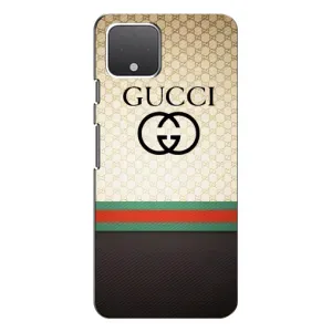 Чехлы ГУЧЧИ для Гугл Пиксель 4 (AlphaPrint) (GUCCI стиль)