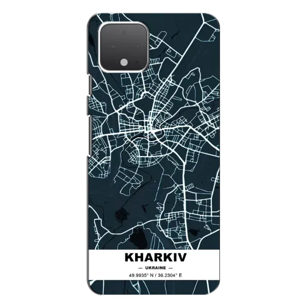 Чехол с принтом «Харьков» для Google Pixel 4