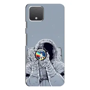Чохол NASA для Google Pixel 4 (AlphaPrint) (Космонавт фото)