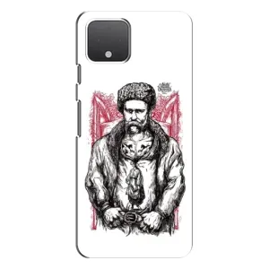 Чехлы для Google Pixel 4 с принтом Тараса Шевченко (AlphaPrint) (Козак Шевченко)