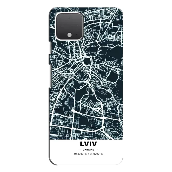 Чехол с принтом «Львов» для Google Pixel 4