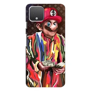 Брендновые Чехлы для Google Pixel 4 - (PREMIUMPrint) (Mario LV)