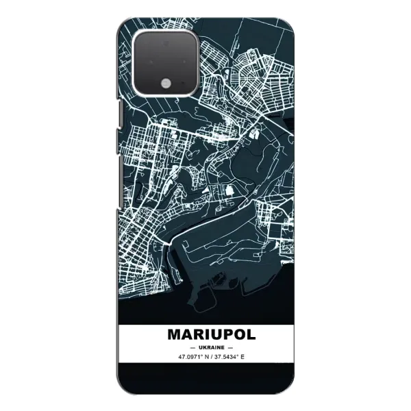 Чехол с принтом «Мариуполь» для Google Pixel 4