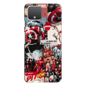 Чохол з принтом «Марвел Комикс» для Google Pixel 4