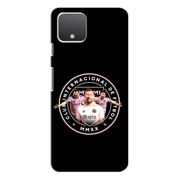 Чехол с принтом «Месси в лого» для Google Pixel 4 Чехол с принтом «Месси в лого» для Google Pixel 4
