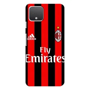 Чехлы для Google Pixel 4 (VPrint) - Футбольные клубы (Milan)