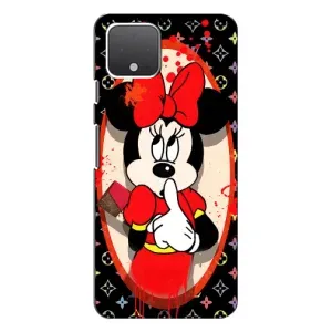 Чехол Disney Mouse Google Pixel 4 (PREMIUMPrint) (Минни Маус ЛВ)