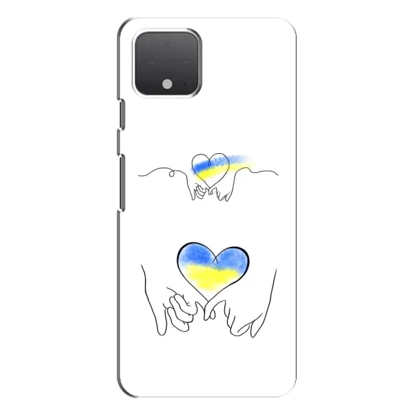 Чехол с принтом «Мир Украине» для Google Pixel 4 Чехол с принтом «Мир Украине» для Google Pixel 4