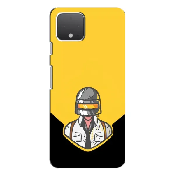Чехол с принтом «Пабг в шлеме» для Google Pixel 4