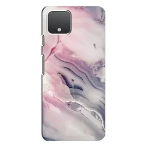 Мраморный чехол на Google Pixel 4 (VPrint) (Пурпурный Мрамор)