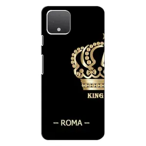 Чехлы для Google Pixel 4 (VPrint) - Футбольные клубы (Roma)