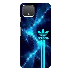 Чохли Адидас для Google Pixel 4 (AlphaPrint) (Синій Адідас)