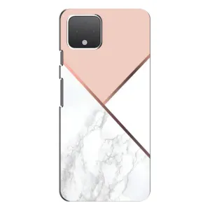 Мраморный чехол на Google Pixel 4 (VPrint) (Тройной мрамор)