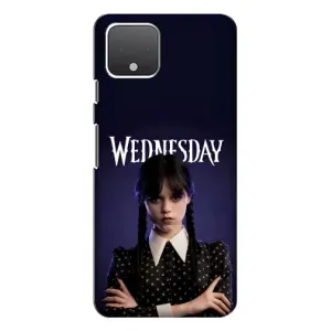 Чохли Венсдей на Google Pixel 4 Уенсдей (AlphaPrint)