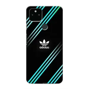 Чохли Адидас для Google Pixel 4a 5G (AlphaPrint) (Адідас з полосами)
