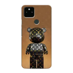 Чехлы для Google Pixel 4a 5G - Bearbrick Louis Vuitton (PREMIUMPrint)