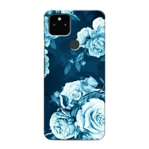 Чехлы (ART) Цветы на Google Pixel 4a 5G (VPrint) (Блактині бутони)