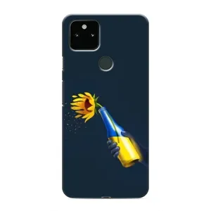 Чохол для Патріота України Google Pixel 4a 5G - (AlphaPrint) (Коктель молотова)