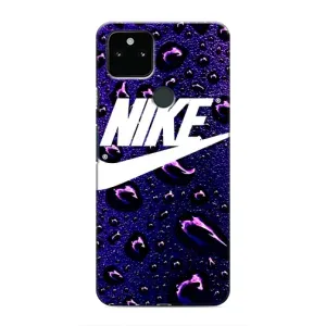 Чехол для Google Pixel 4a 5G - с принтом Найк (AlphaPrint) (Найк принт)