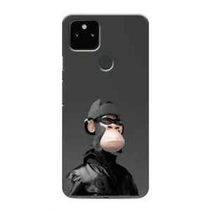 Чехлы с Обезьянами NFT для Google Pixel 4a 5G (AlphaPrint) (стильная обезьяна NFT)