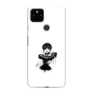 Чохли Венсдей на Google Pixel 4a 5G Уенсдей (AlphaPrint) (танець Венздей)