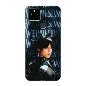 Чохли Венсдей на Google Pixel 4a 5G Уенсдей (AlphaPrint) (Венздей кішка)