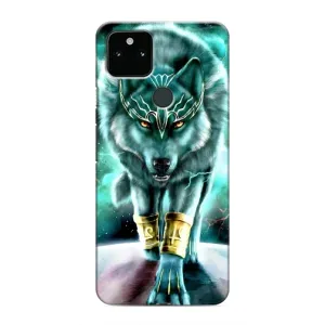 Защитные чехлы для Гугл Пиксель 4а (AlphaPrint) (ХИТ продаж) ВОЛК