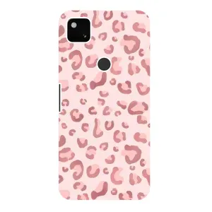 Чехол с принтом «Розовый леопард» для Google Pixel 4a