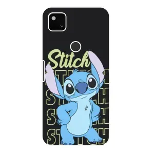 Чохол з принтом Стіч на Google Pixel 4a (Stitch 626)