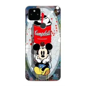 Чохол Disney Mouse Google Pixel 5 (PREMIUMPrint) (Американський Маус)