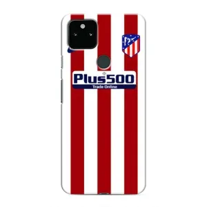 Чехлы для Google Pixel 5 (VPrint) - Футбольные клубы (Atletico)