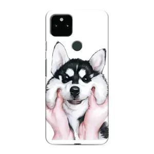 Чехол с Хаски для Google Pixel 5 - (AlphaPrint)