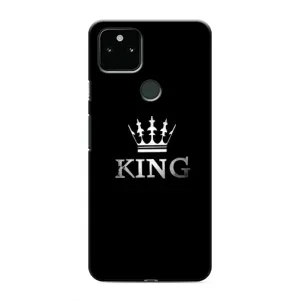 Чехол с принтом «KING» для Google Pixel 5