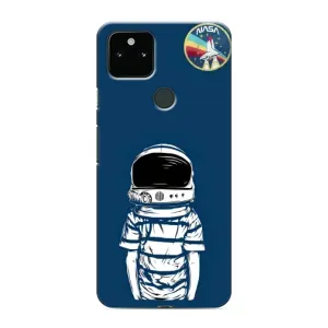 Чохол NASA для Google Pixel 5 (AlphaPrint) (Хлопчик в шоломі)