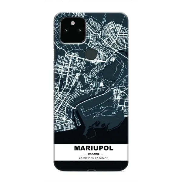 Чехол с принтом «Мариуполь» для Google Pixel 5