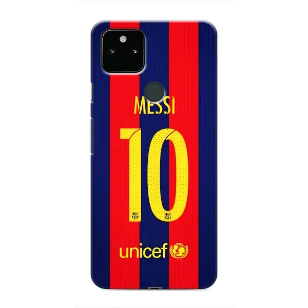 Чехол с принтом «Messi Barca 10» для Google Pixel 5 Чехол с принтом «Messi Barca 10» для Google Pixel 5