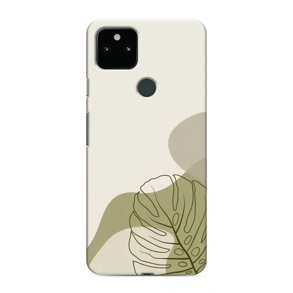 Чехол с принтом «Зеленая монстера дизайн» для Google Pixel 5 Чехол с принтом «Зеленая монстера дизайн» для Google Pixel 5