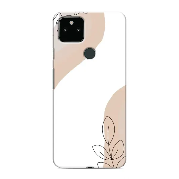 Чехол с принтом «Нюдовая веточка абстракция» для Google Pixel 5 Чехол с принтом «Нюдовая веточка абстракция» для Google Pixel 5