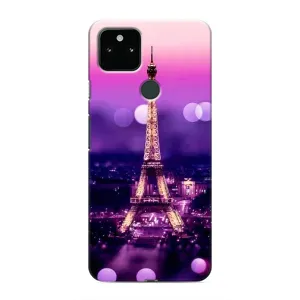 Чехол Эйфелева Башня для Google Pixel 5 - (AlphaPrint)