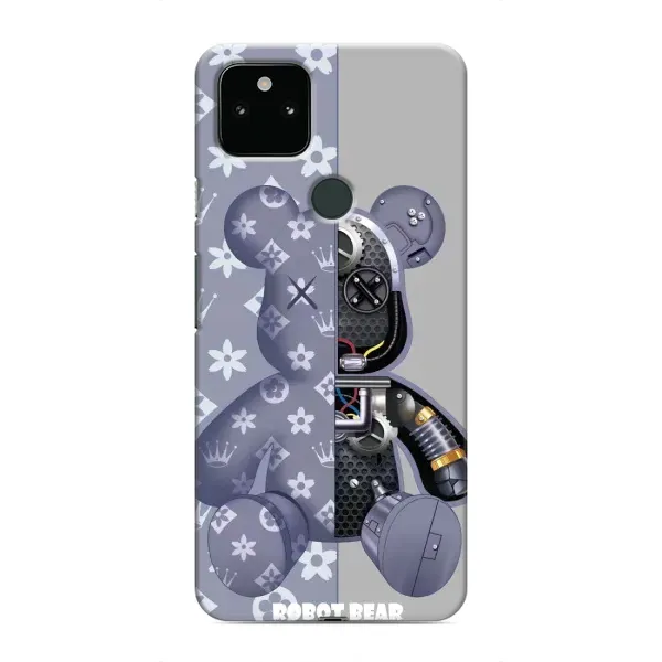 Чехол с принтом «Робот Мишка» для Google Pixel 5