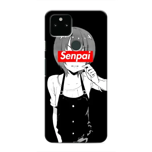 Чехол с принтом «Senpai» для Google Pixel 5