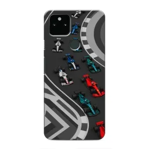 Чехол с принтом «Трасса Ф1» для Google Pixel 5