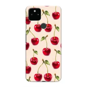 Чохол з принтом «Черешня» для Google Pixel 5