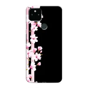 Чохол для Google Pixel 5a 5G - з принтом (Дизайнерські) (AlphaPrint) (Квіточки)