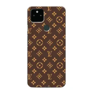 Чехлы Луи Витон для Google Pixel 5a 5G (AlphaPrint - LOUIS VUITTON) (фон LOUIS VUITTON)
