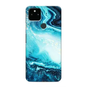 Мраморный чехол на Google Pixel 5a 5G (VPrint)