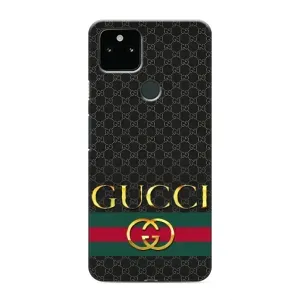 Чехлы ГУЧЧИ для Гугл Пиксель 5а (AlphaPrint) (Gucci оригинал)